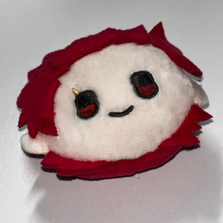 [BUNJANG] My Hero Academia - Kirishima - Plush Face Badge / 나의 히어로 아카데미아 나히아 다이소 봉제 페이스 배지 키리시마