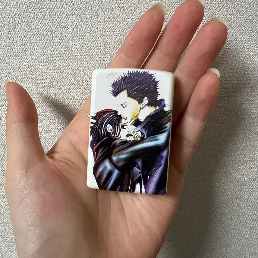 [BUNJANG] Vintage NANA Manga Zippo Lighter Osaki Nana &amp; Ren / 빈티지 NANA 만화 지포라이터 오사키 나나&amp;렌