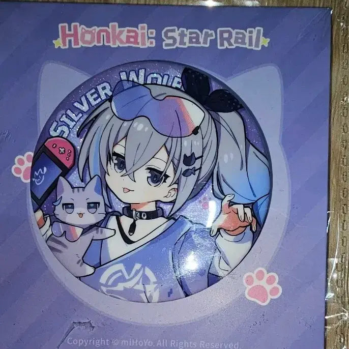 [BUNJANG] Honkai: Star Rail Silver Wolf Mini Badge / 붕괴 스타레일 꼬마 은랑 뱃지