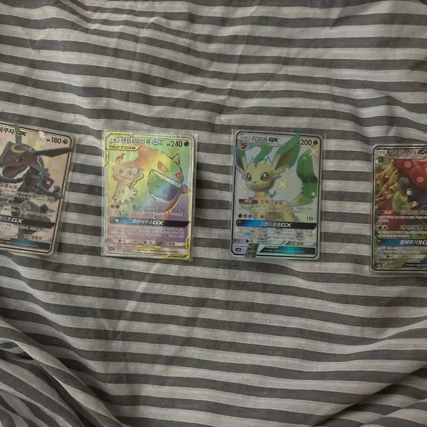[BUNJANG] Pokemon Card Set / 포켓몬카드 레쿠쟈GX ssr 리피아 GX ssr  등