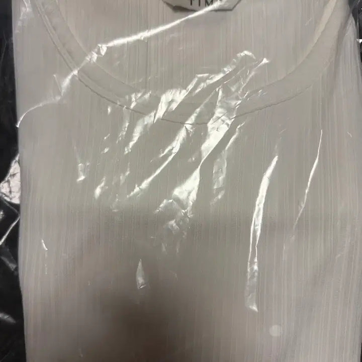[BUNJANG] Time Homme Ribbed Sleeveless Top / 타임옴므 리브드 슬리브리스 탑 나시 티셔츠