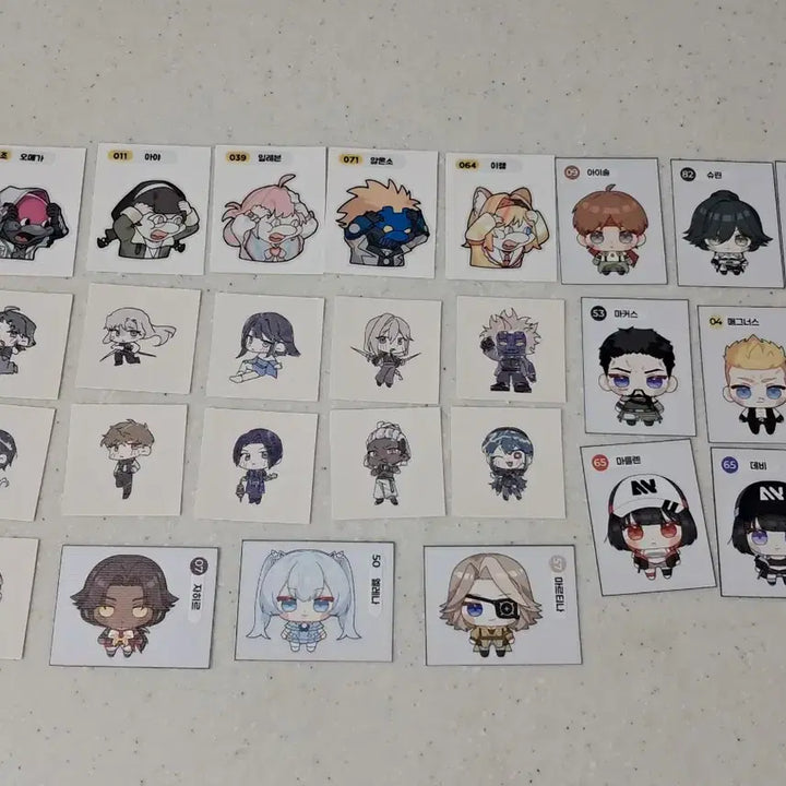 [BUNJANG] Eternal Return Official &amp; Unofficial Goods: Mini Piks, Photocards, Stickers, Acrylics / 이터널리턴 공굿 비공굿 모음 미니픽 포카 띠부씰 아크릴