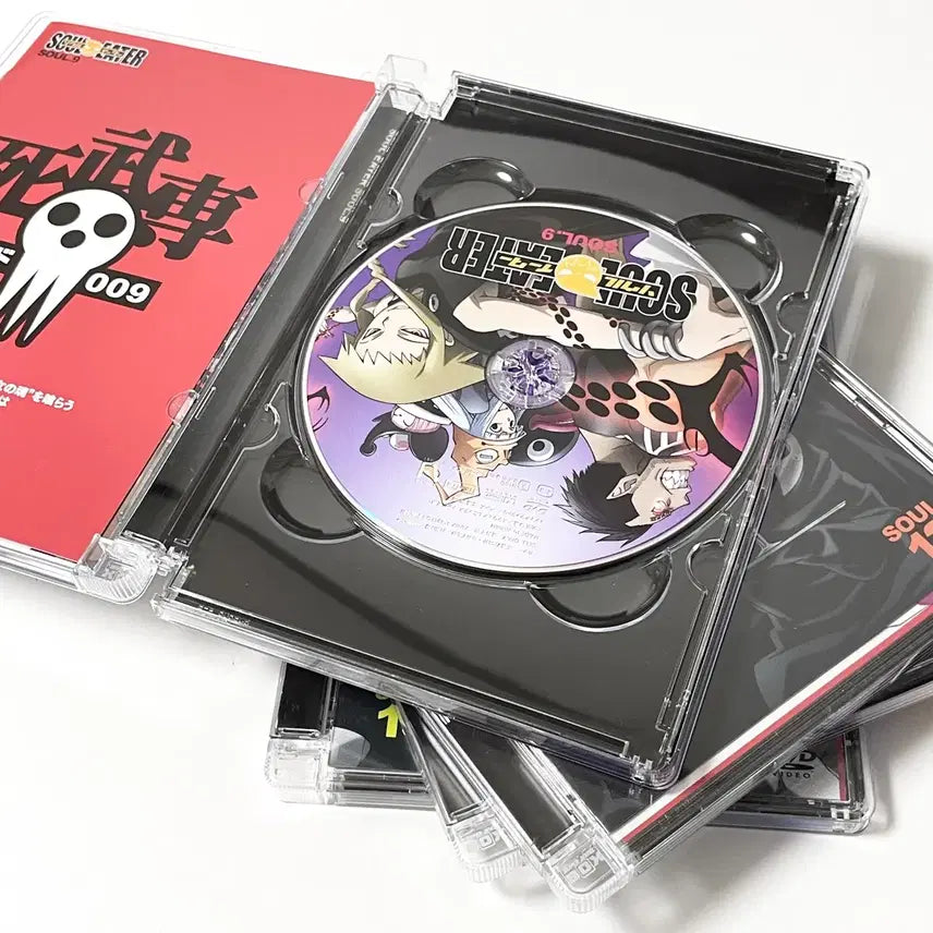 [BUNJANG] Soul Eater Classic DVD Set (Volumes 9, 11, 12, 13) / 일괄 > 소울이터 고전 DVD 9, 11, 12, 13