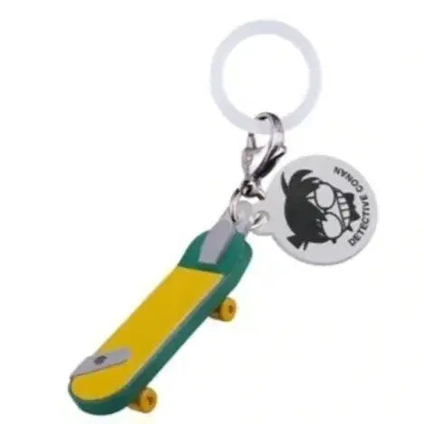 [BUNJANG] Detective Conan Skateboarding Keychain (Unsealed) / 미개봉 명탐정 코난 스케이트보드 키링 메지루시 가챠