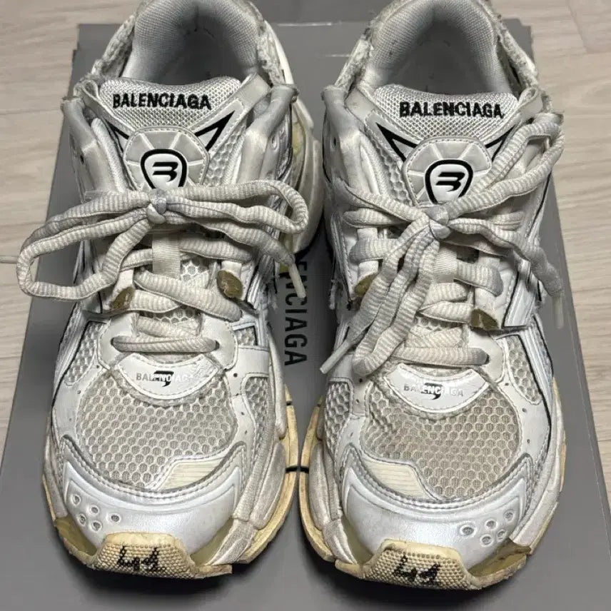 [BUNJANG] Balenciaga Runner Sneakers White / 41)발렌시아가 러너 화이트