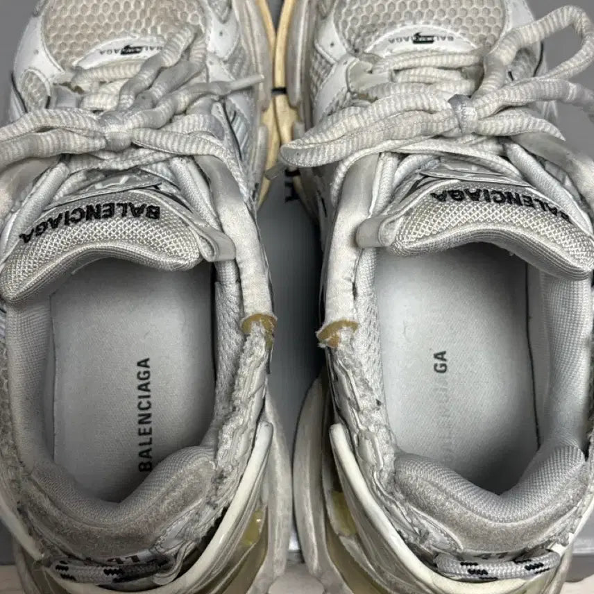[BUNJANG] Balenciaga Runner Sneakers White / 41)발렌시아가 러너 화이트