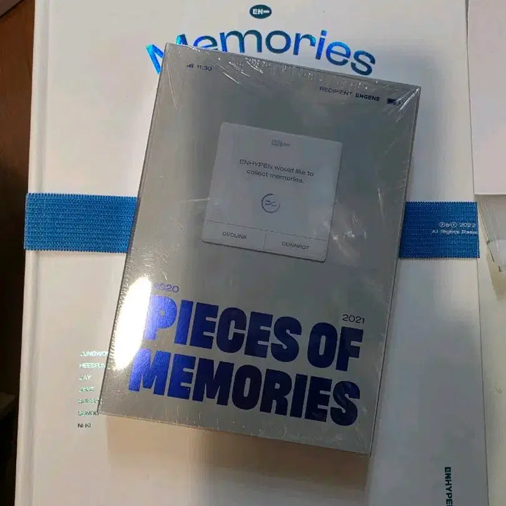 [BUNJANG] Enhypen Memories DVD Photobook / 엔하이픈 메모리즈 포토북 미개봉, 디비디 개봉 풀셋