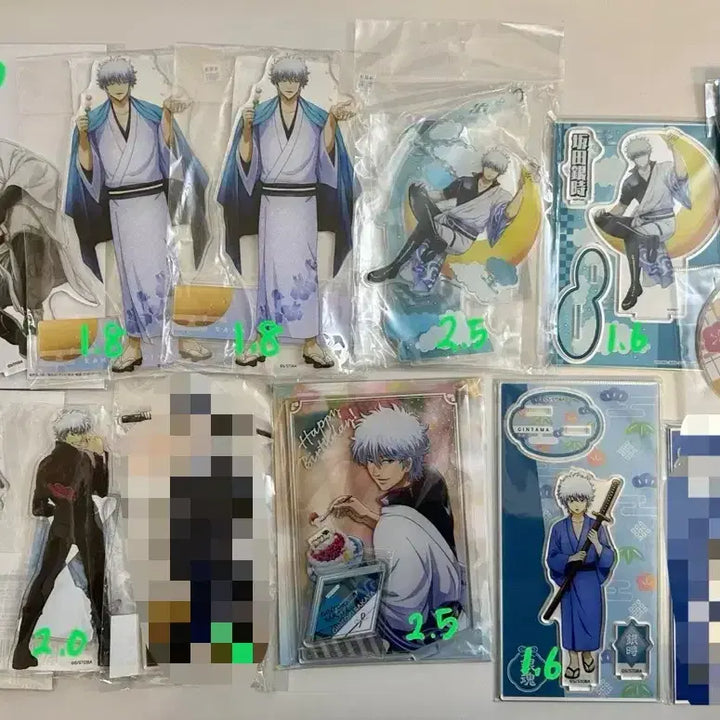 [BUNJANG] Gintama Acrylic Can Badge Coaster Set (Gintoki, Hijikata, Takasugi, Okita) / ~6/7) 은혼 아크릴 캔뱃지 코스터(긴토키 히지카타 타카스기 오키타
