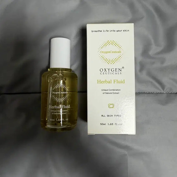 [BUNJANG] Oxygen Ceuticals Herbal Fluid 50ml Trouble Care Ampoule / 옥시젠슈티컬스 허벌 플루이드 50ml 트러블케어 앰플