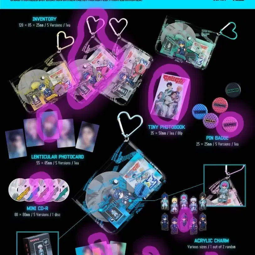 [BUNJANG] PLAVE Caligo Part 2 Inventory Album Bambi Set (Keyring B) / 플레이브 칼리고파트투 인벤토리앨범 밤비세트 (키링B)