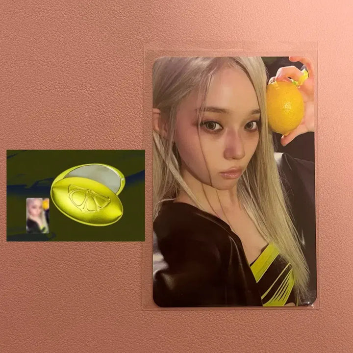 [BUNJANG] Aespa Winter Lemonade Popup Photocard / 에스파 레몬에이드 팝업 거울 윈터 포카