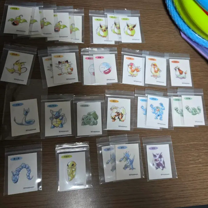 [BUNJANG] Pokemon 30th Anniversary Artwork Bread Sticker (Ttibuseal) / 포켓몬스터 30주년 아트웤 띠부씰 교환!