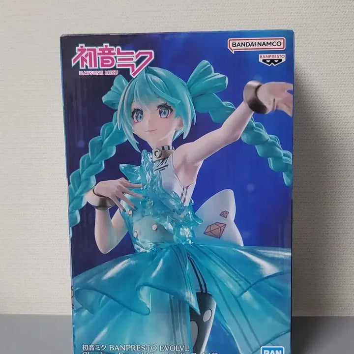 [BUNJANG] Banpresto Hatsune Miku Emerald Gem Figure / 반프레스토 하츠네 미쿠 에메랄드 젬