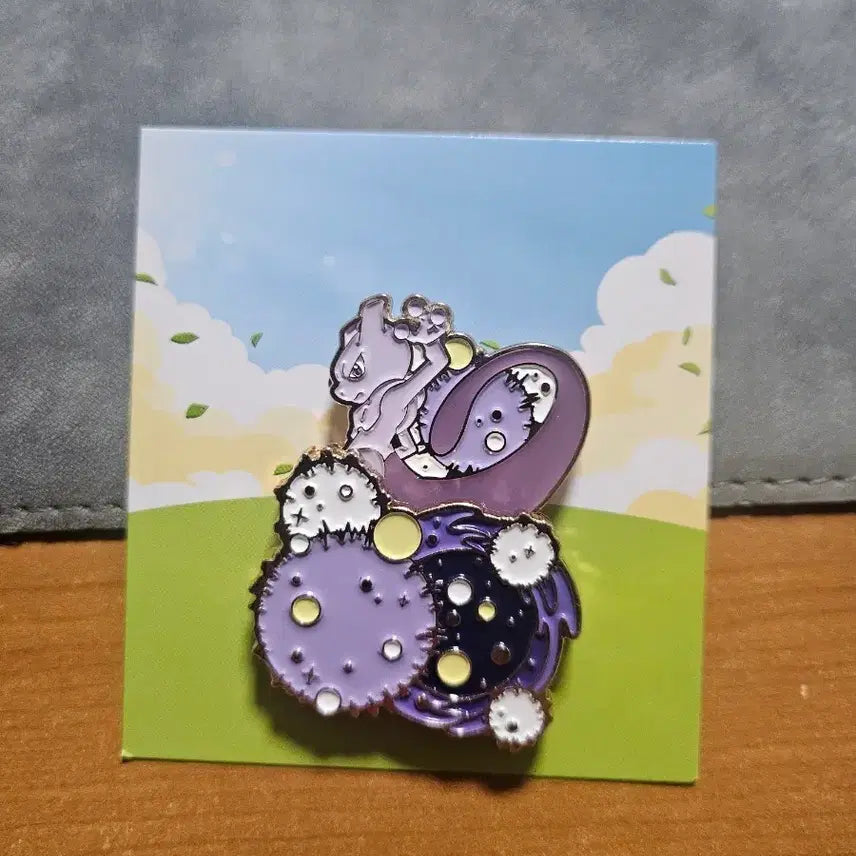 [BUNJANG] Isak Toast Pokemon Mewtwo Badge / 이삭토스트 포켓몬 뮤츠 뱃지