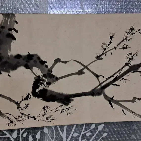 [BUNJANG] Ink Wash Painting "Plum Blossoms" / 묵화 매화도