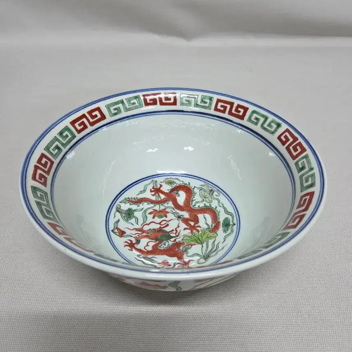 [BUNJANG] Chinese Five-Color Bowl (Wan) with Wanli Mark / 중국도자기 오채 완