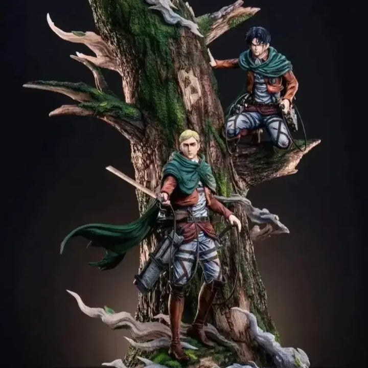 [BUNJANG] Hertz Ervin &amp; Levi Resin Statue / Hertz 헤르츠 엘빈 &amp; 리바이 레진 구매합니다.