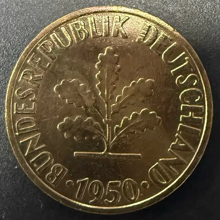 [BUNJANG] 1950 Germany 10 Pfennig Coin / 1950년 독일 10페니히 동전 w1530