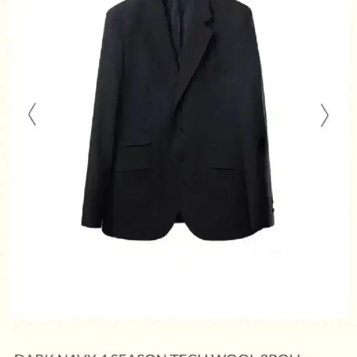 [BUNJANG] Years Ago Tech Wool Setup Dark Navy Top M, Pants L Suit / 이얼즈어고 테크 울 셋업 다크 네이비 상의 M,하의 L 정장 수트 얼저고