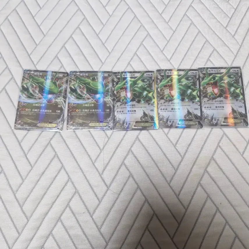 [BUNJANG] Pokemon Card Rayquaza Cards / (상태최상) 포켓몬카드 레쿠쟈 카드들 팝니다!