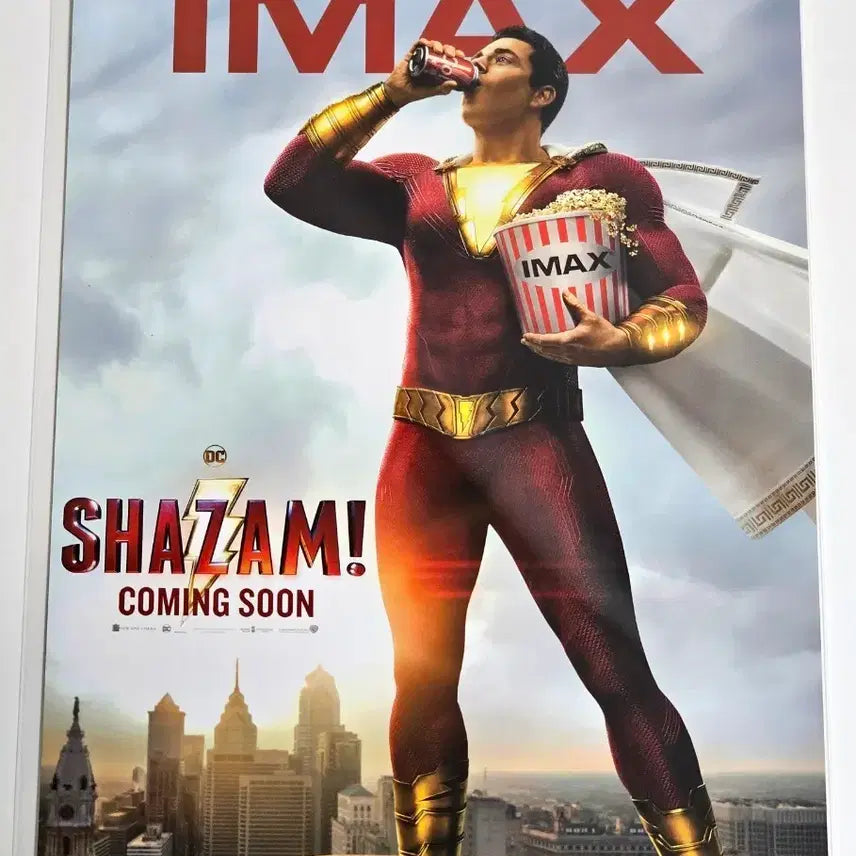 [BUNJANG] Shazam! IMAX Poster / 샤잠 IMAX 아이맥스 포스터