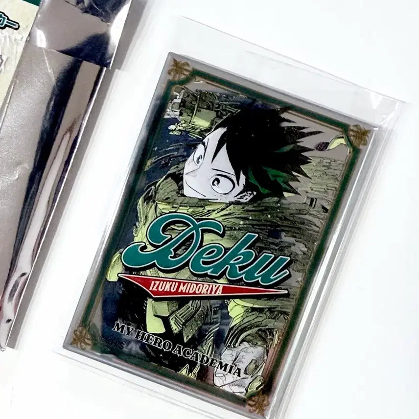 [BUNJANG] My Hero Academia Original Drawing Exhibition Mirror-style Acrylic Sticker Set (Izuku Midoriya) / (일괄)나의 히어로 아카데미아 원화전 미러풍 아크릴 스티커 데쿠 미도리야