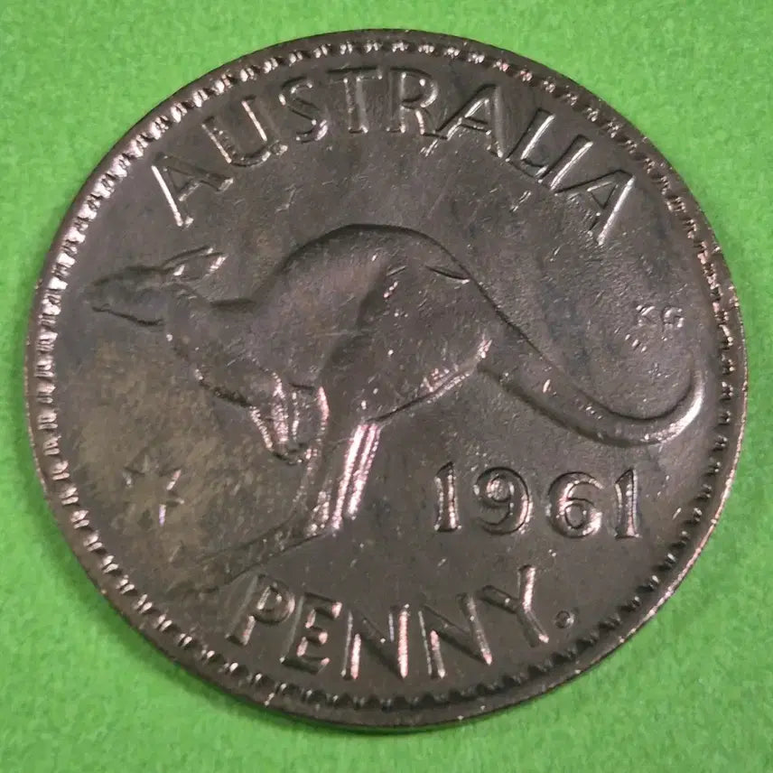 [BUNJANG] 1961 Australia 1 Penny Coin / 1961 호주 1페니 동전 M3148
