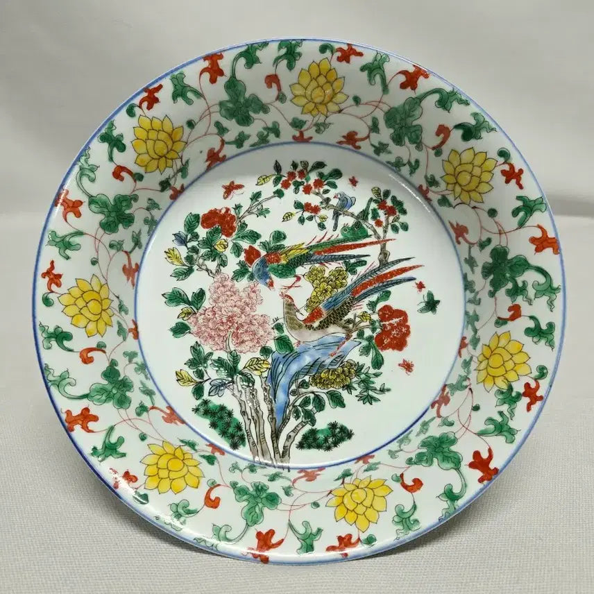 [BUNJANG] Chinese Porcelain Five-Color Vase / 중국도자기 오채 반