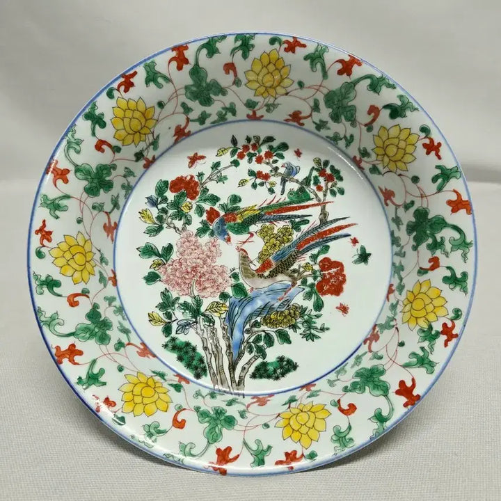 [BUNJANG] Chinese Porcelain Five-Color Vase / 중국도자기 오채 반