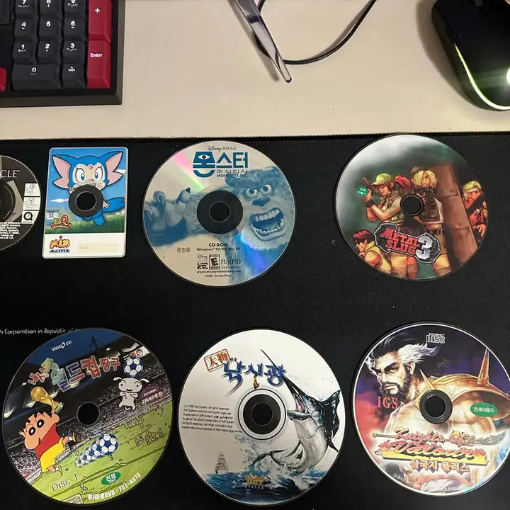[BUNJANG] Retro Game CD Bundle (Metal Slug, Crayon Shin-chan) / 메탈슬러그 CD / 짱구는못말려 축구 CD 등등 레트로
