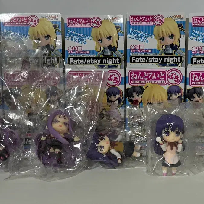[BUNJANG] Nendoroid Petite Fate/stay night Rider, Sakura Matou, Illyasviel von Einzbern Figure Set / 넨도로이드 푸치 페이트 스테이 나이트