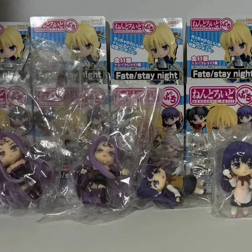 [BUNJANG] Nendoroid Petite Fate/stay night Rider, Sakura Matou, Illyasviel von Einzbern Figure Set / 넨도로이드 푸치 페이트 스테이 나이트
