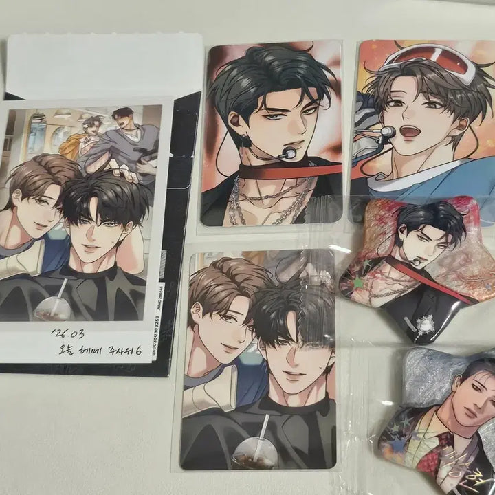 [BUNJANG] Sparkles Haebing Curve Balhwa Can Badge, Snap Pack, Card / 일괄) 레진 스파클즈 해빙곡선 발화 캔뱃지, 스냅팩, 컬포