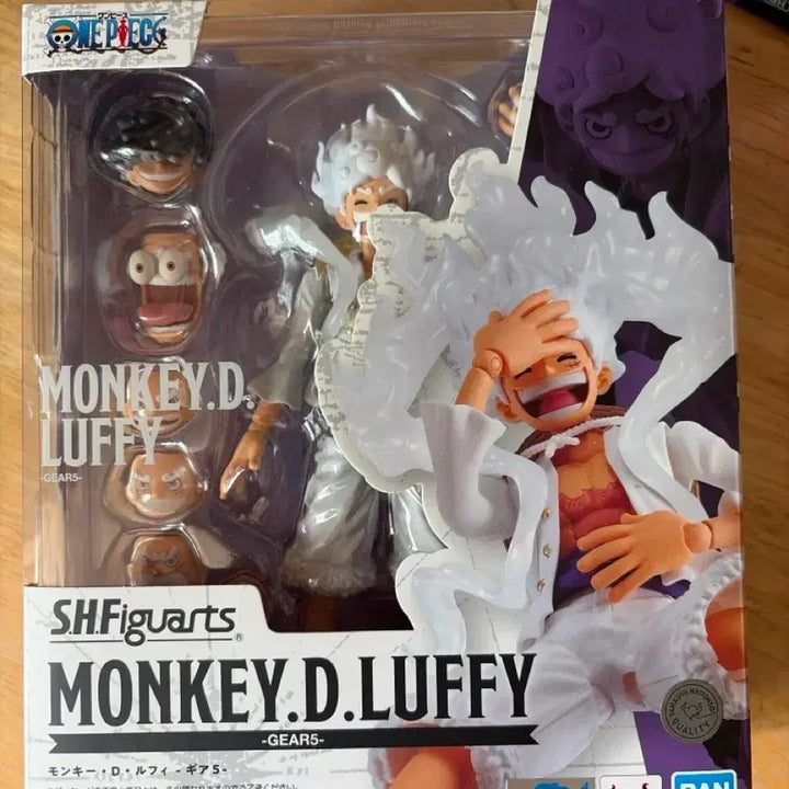 [BUNJANG] S.H.Figuarts One Piece Monkey D. Luffy Gear 5 (Nika) Action Figure (Unsealed) / shf 원피스 니카루피 단순개봉
