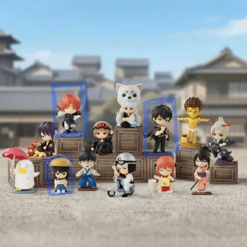 [BUNJANG] Gintama Popmart Hijikata, Kamui, Katsura Figures / 은혼 팝마트 히지카타,카무이,카츠라