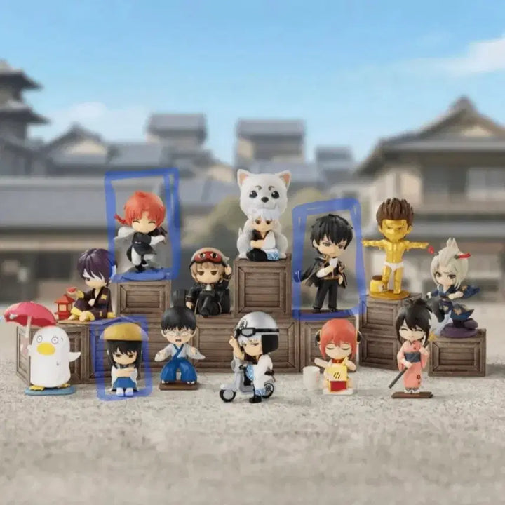 [BUNJANG] Gintama Popmart Hijikata, Kamui, Katsura Figures / 은혼 팝마트 히지카타,카무이,카츠라