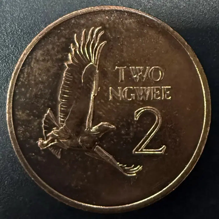 [BUNJANG] 1968 Zambia 2 Ngwee Coin / 1968년 잠비아 2응위 동전 w1542