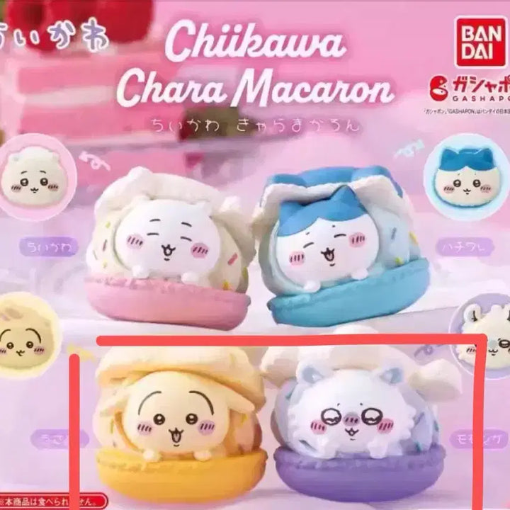 [BUNJANG] Chiikawa Macaron Gachapon Figure / 먼작귀 마카롱 가챠 피규어
