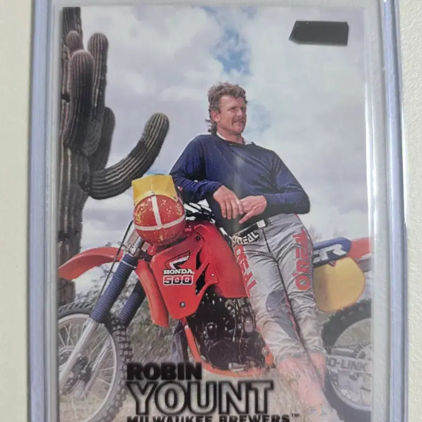 [BUNJANG] 2016 Robin Yount Black Foil MLB Card Milwaukee Brewers / 2016 mlb 로빈 욘트 블랙포일 카드 밀워키브루어스
