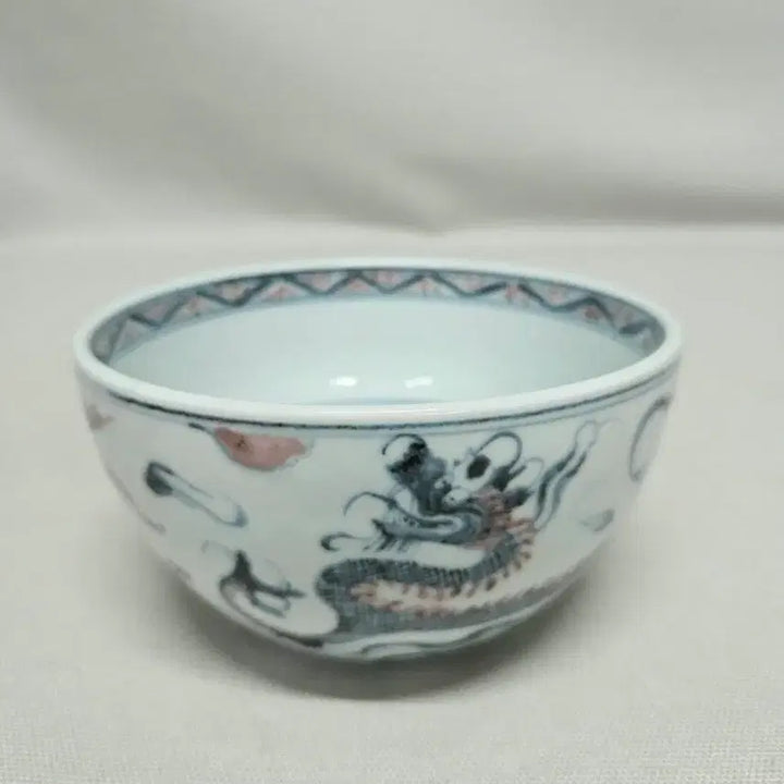 [BUNJANG] Blue and White Porcelain Lotus Bowl / 중국도자기 청화유리홍완