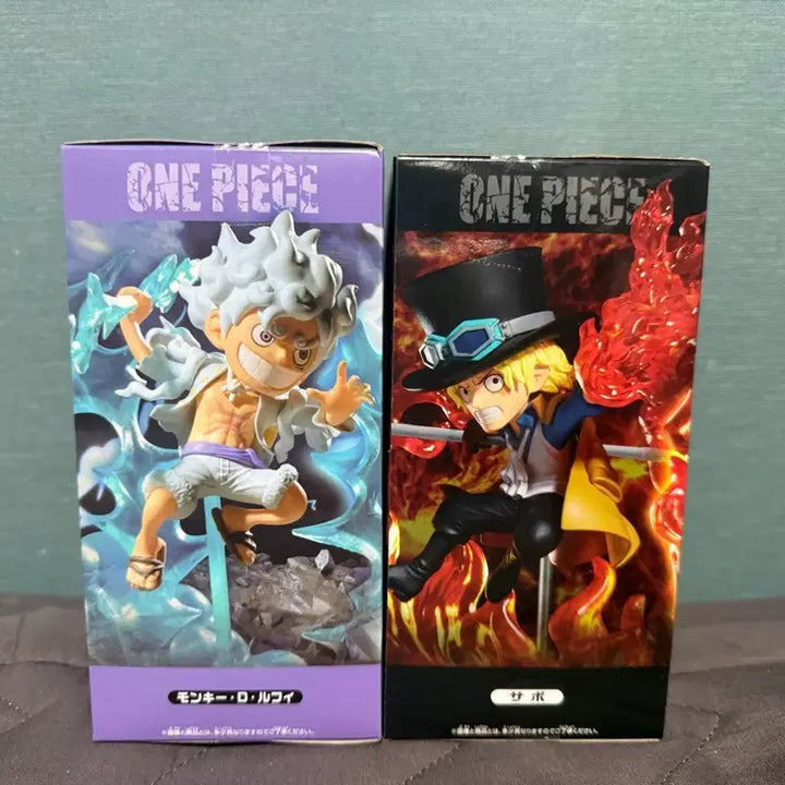 [BUNJANG] One Piece World Collectable Gear 5 Luffy Sabo Bundle Set / 원피스 월드콜렉터블 기어5 루피 사보 일괄판매