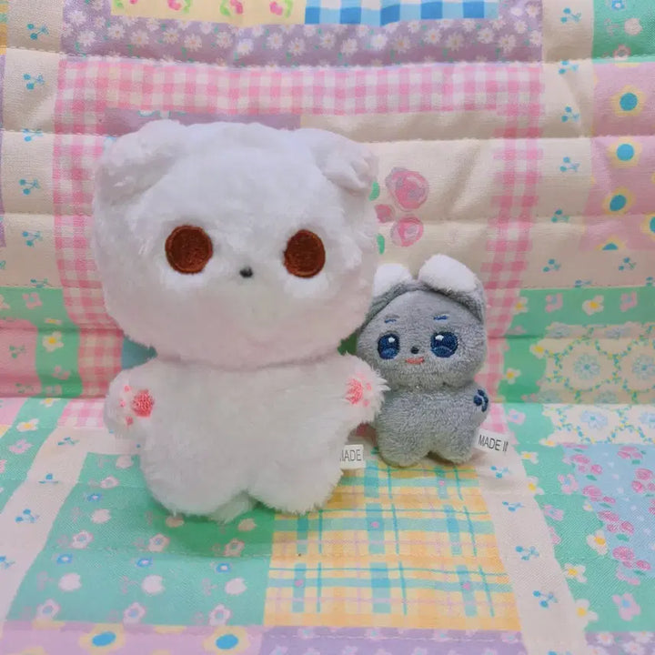 [BUNJANG] The Great Seven (Demutjook) Moondae White Puppy Version Plush Doll / 데못죽) 문대 흰강아지ver 인형