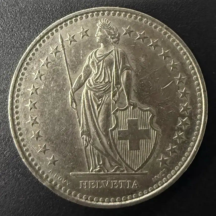 [BUNJANG] 1989 Swiss 1 Franc Coin / 1989년 스위스 1프랑 동전 w1546