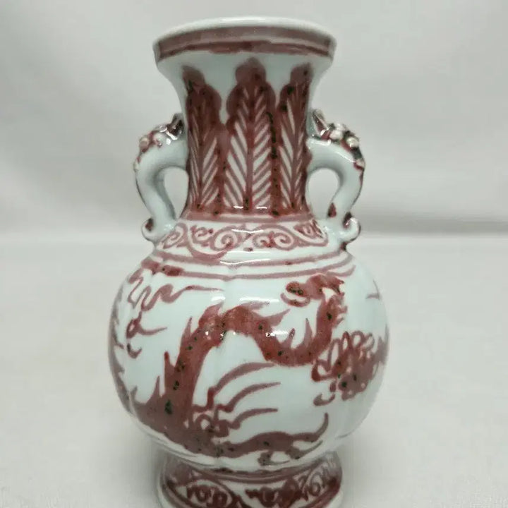 [BUNJANG] Chinese Ceramic Vase with Glaze / 중국도자기 유리홍 병