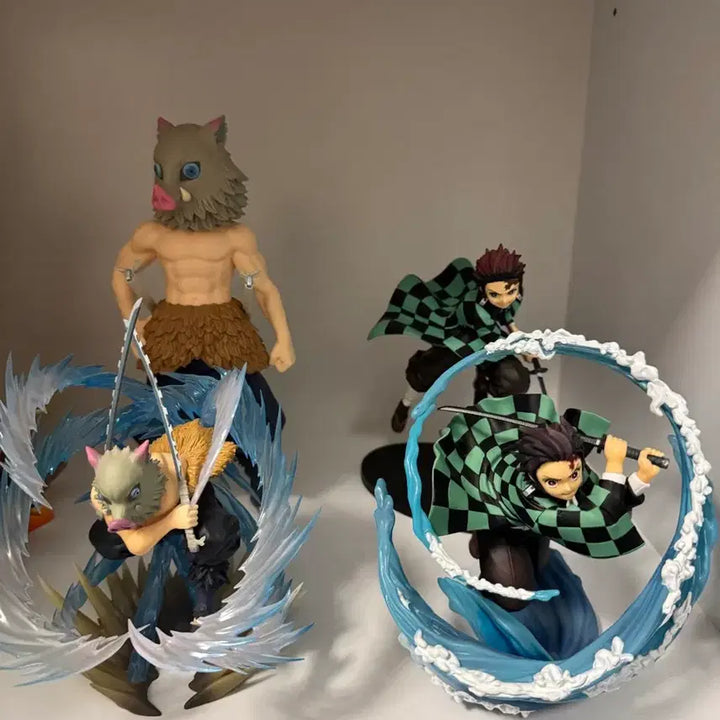 [BUNJANG] Demon Slayer Tanjiro, Inosuke, Zenitsu Figures Bundle Set / 귀멸의 칼날 피규어 탄지로 이노스케 젠이츠