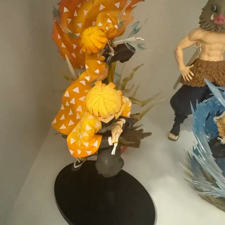 [BUNJANG] Demon Slayer Tanjiro, Inosuke, Zenitsu Figures Bundle Set / 귀멸의 칼날 피규어 탄지로 이노스케 젠이츠