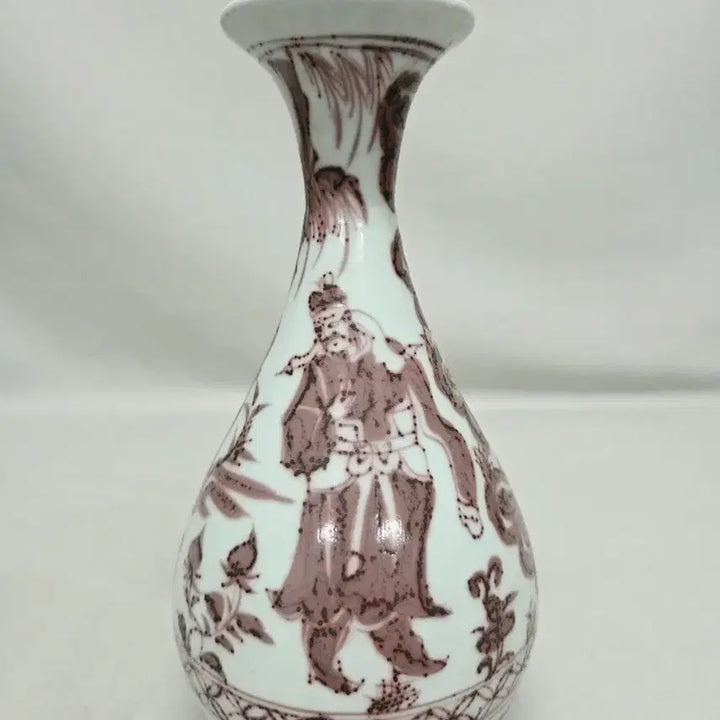 [BUNJANG] Chinese Porcelain Yuhong Octagonal Vase / 중국도자기 유리홍 옥호춘병
