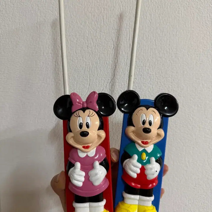 [BUNJANG] Vintage Mickey &amp; Minnie Walkie-Talkie Set / 빈티지 미키미니무전기