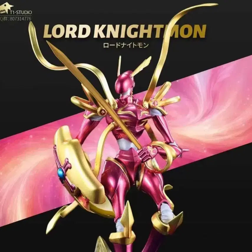 [BUNJANG] Digimon T1 LordKnightmon Resin Figure (Sealed) / 디지몬 T1로드나이트몬 레진 피규어(미개봉)
