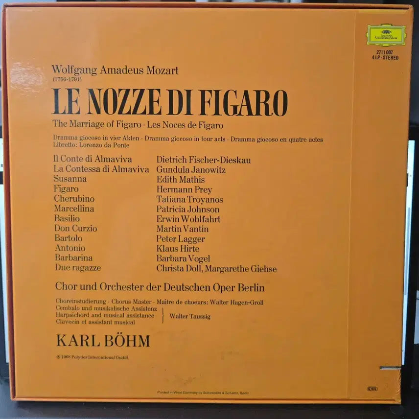 [BUNJANG] Mozart Opera &